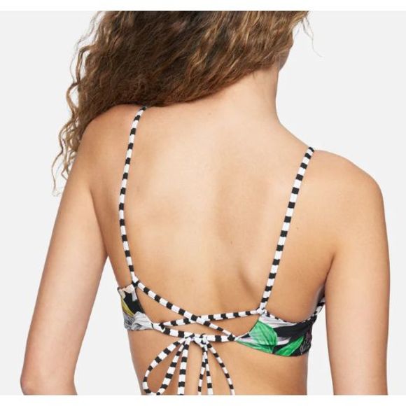 Hurley Junior's Reversible Bralette Bikini Top Swimsuit Black Size Small - Picture 3 of 3